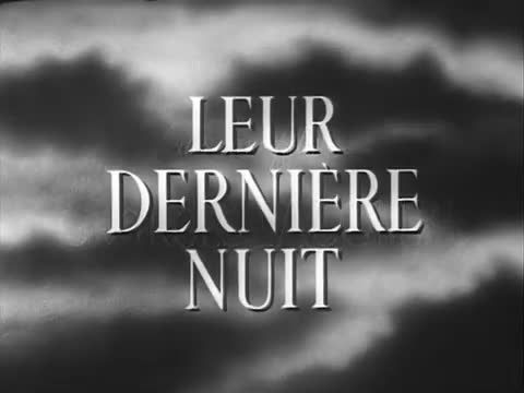 Leur dernière nuit