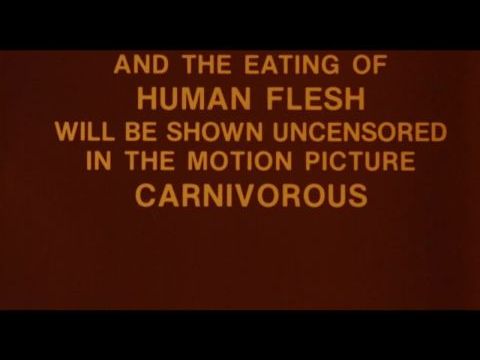 Az utolsó kannibál világ