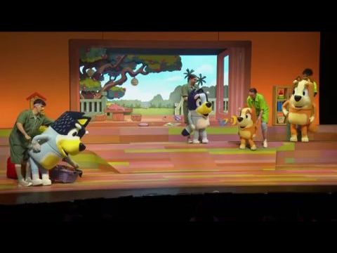 Bluey nagy színdarabja