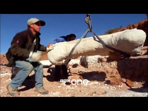 David Attenborough és az óriásdinoszaurusz