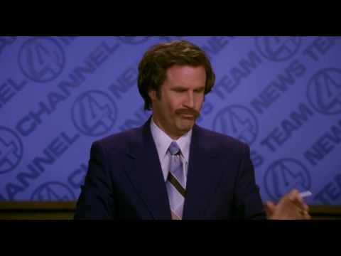 A híres Ron Burgundy legendája