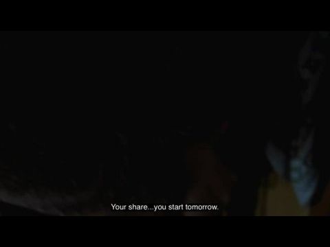 A szénaboglyák mögött