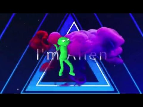 I'm Alien Green Alien: I will dance for you